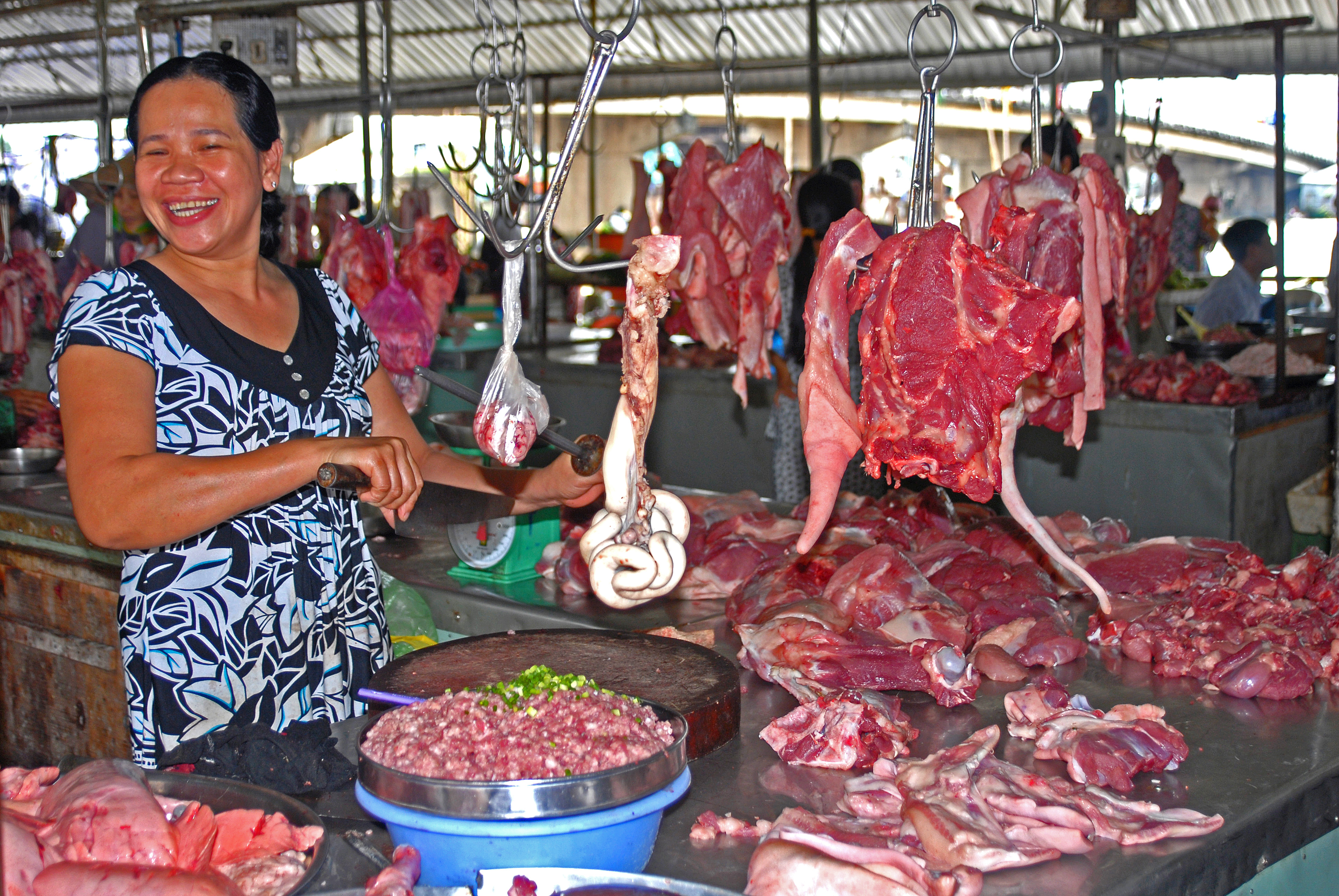 Happy Lady Butcher!! - Harold Mousley copy